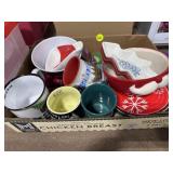 Assorted Christmas Dishes