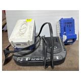 Sunjoe 24 Volt Batteries & Charger NOT TESTED