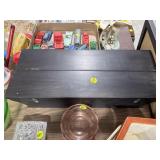 Pair of Black Shelves