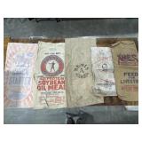 5 Cloth Feed Sacks
