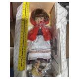 Little Red Riding Hood Porcelain Doll