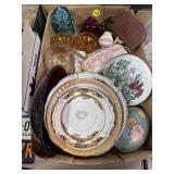 Assorted Glassware, Covered Containers