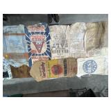 7 Cloth Feed & Seed Sacks