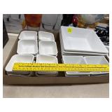 Assorted White Dishes