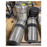 2 Thermos & 2 Travel Mugs