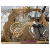 Glassware, Cream & Sugar