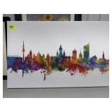 Painting on Canvas 19' x 12 1/2'