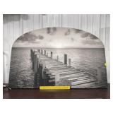 Dock Picture on Canvas