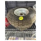 Pair of Wheels for Utility Cart