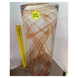 Large Decorative Glass Piece