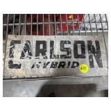Carlson Hybrid Metal Sign