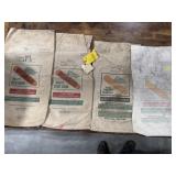 DeKalb Cloth Seed Sacks - 4