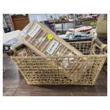 Basket & Bamboo Plate Racks