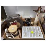 Assorted Decor & Glass Ornaments