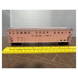 Klemme Coop Grain HO Scale RR Hopper Car