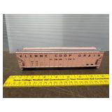 Klemme Coop Grain HO Scale RR Hopper Car