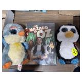 2 Ty Babies & NEW Wizard of Oz DVD