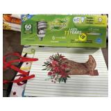 Light Bulbs & 2 Gift Bags