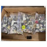 4 Bags of Buttons