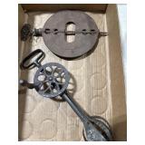 Vintage Hand Beater & Griswold 7" Damper