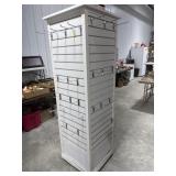 Rotating Display Rack Sides 21 1/2"x73 1/2" Tall