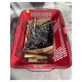 Display Hooks in a Basket