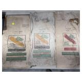 3 DeKalb Seed Bags