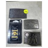 Belt Buckles & Hawkeye Key Ring