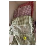 Cross Stitched Aprons
