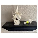 Shelf w/ Church & Cross