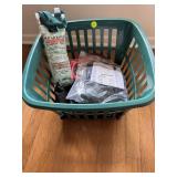 Excersise Bands, Weigts in basket