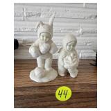 Pair of Snow Bunnies