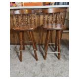 Pair of Bar Stools 30" floor to seat