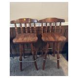 Pair of Bar Stools 30" from floor to seat