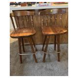 Pair of Bar Stools 30" from floor to seat