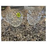 Fostoria Cream & Sugar