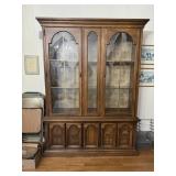 China Cabinet - Lighted w/ Glass Shelves