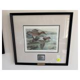 Ducks Unlimited Print 1984 17x15.5"