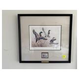 Ducks Unlimited Print 1985 17x15.5"