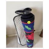 3- Matching Poinsetta Rugs