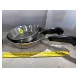 Revere Ware 17 cm. & 23 cm. Fry Pans