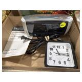 Pair of Alarm Clocks