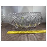 Crystal Footed Bowl