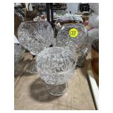 Candle Holders & Covered Dish