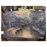 Thomas Kinkade Lighted Tapestry