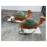 Blow Molds Pair of Camels