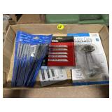 Needle Files, JIg Saw Blades, Cane Ice Grip NEW