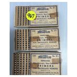 Western No. 8 1/2  Primers 3 Full Boxes