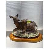 Deer & Fawn Figurine