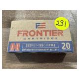 Frontier 223 Rem 2 Boxes